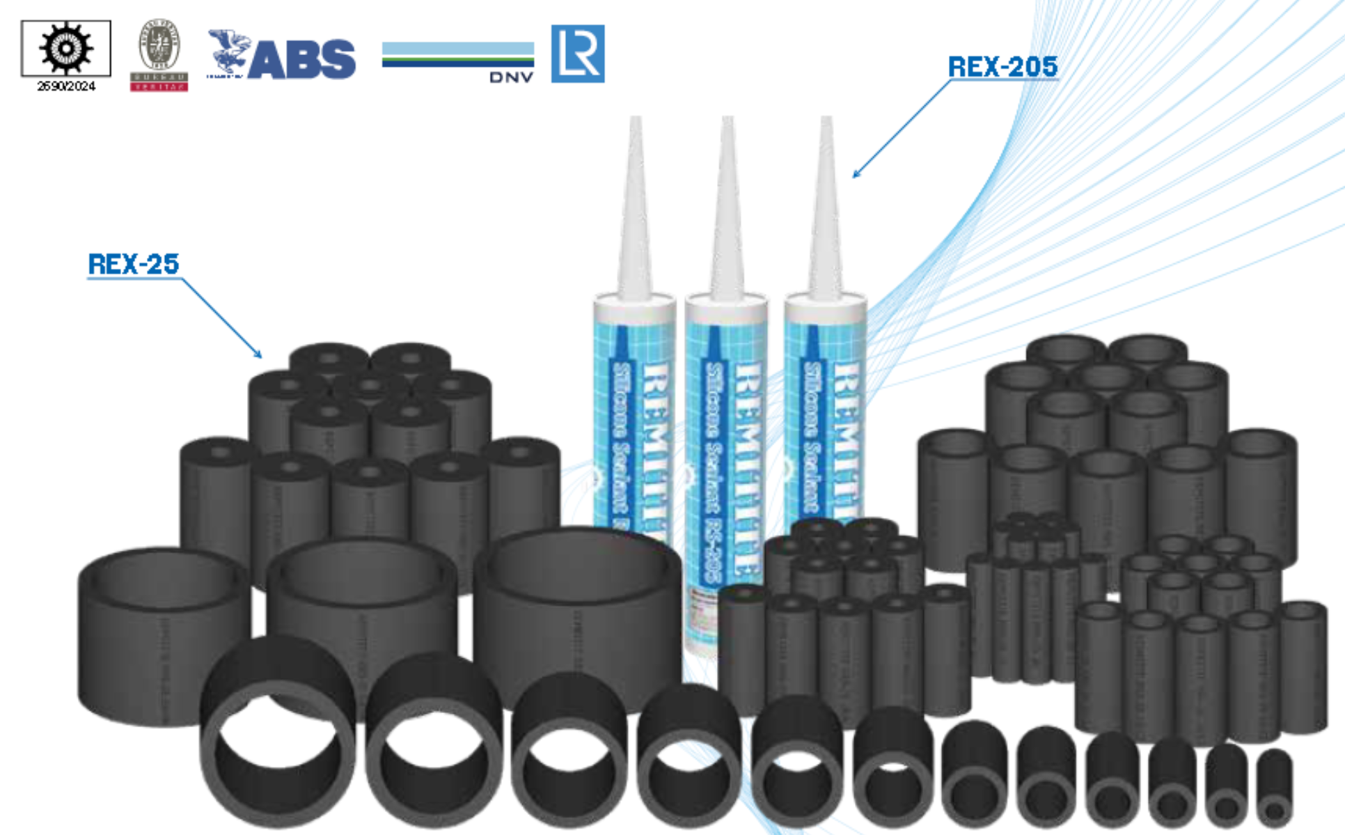Pipe & cable sealing systems